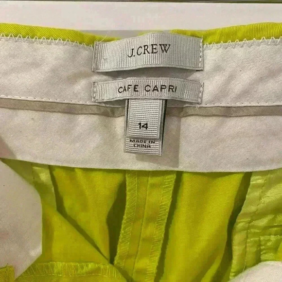 J. Crew Cafe Capri, size 14 - Picture 2 of 5